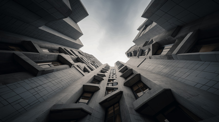 Brutalist Concrete puzzle preview
